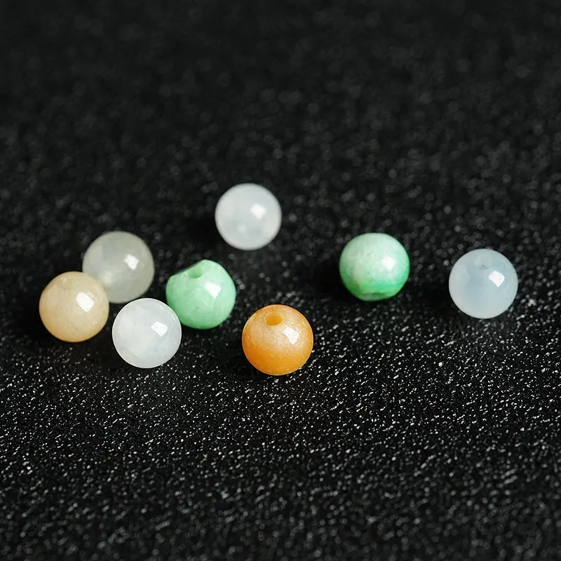 4.5X4.5X4.5mm Natural Jade Beads Jadeite Bead WBD101