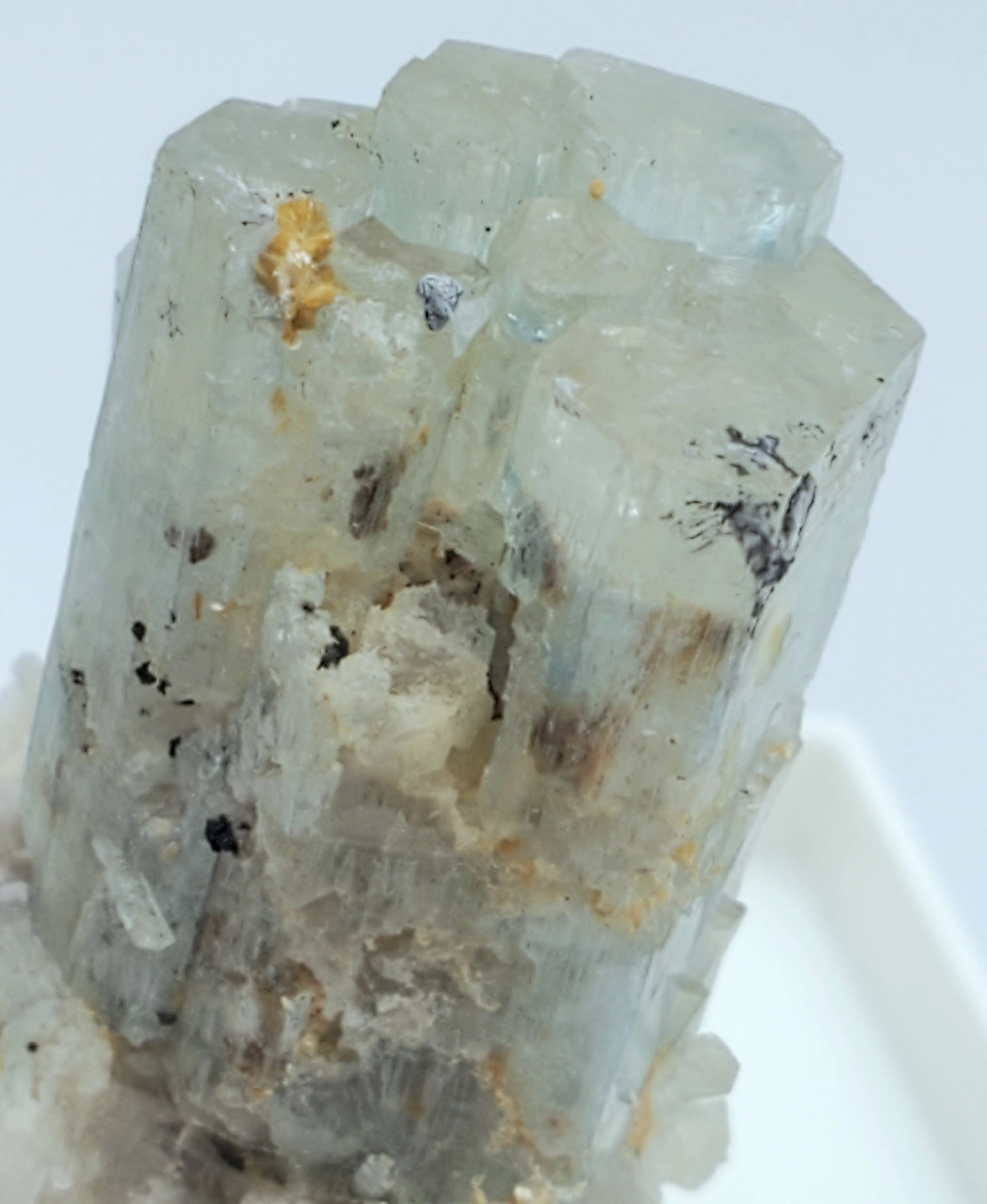 Aquamarine Crystal Cluster Mineral Specimen - Namibia