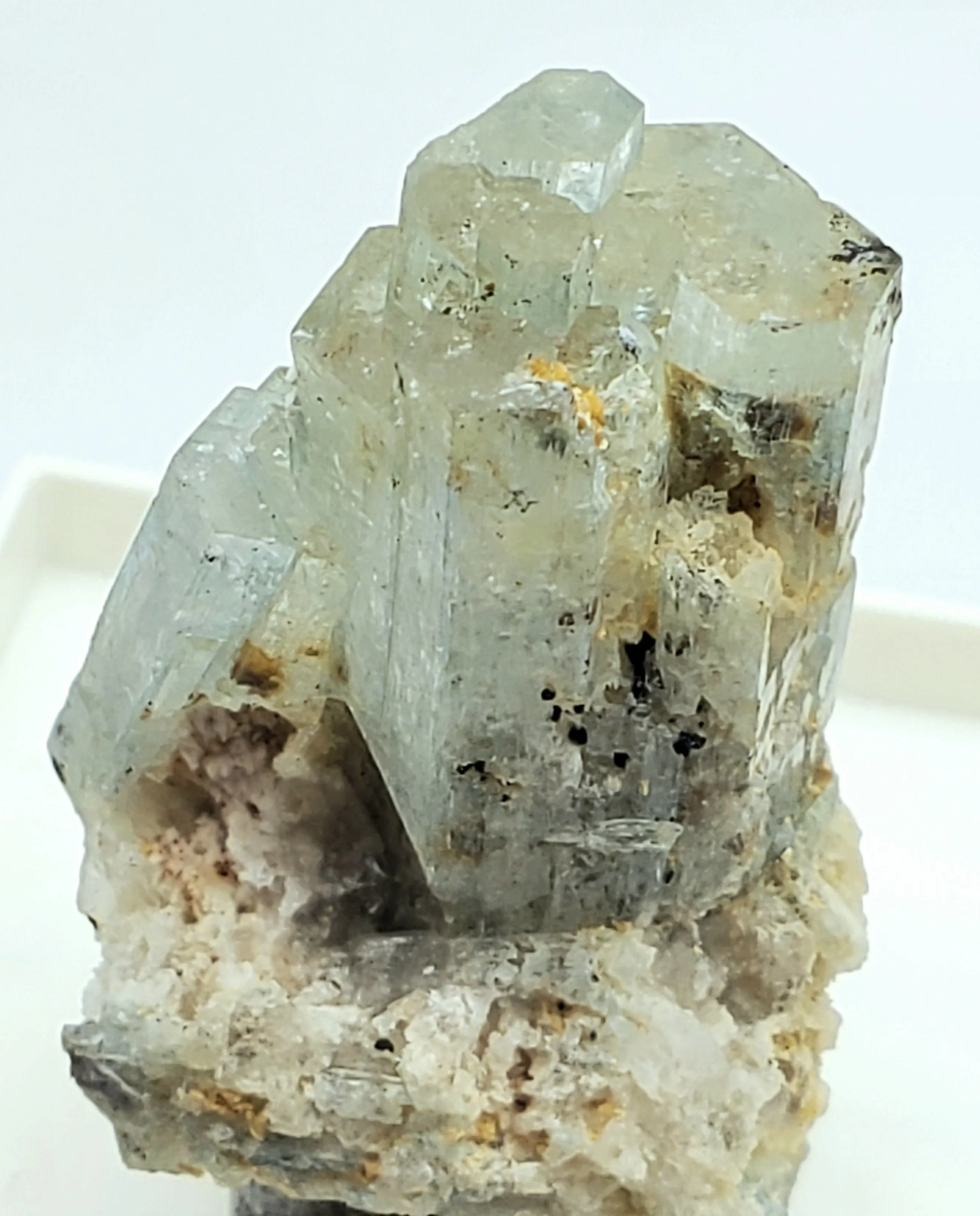 Aquamarine Crystal Cluster Mineral Specimen - Namibia