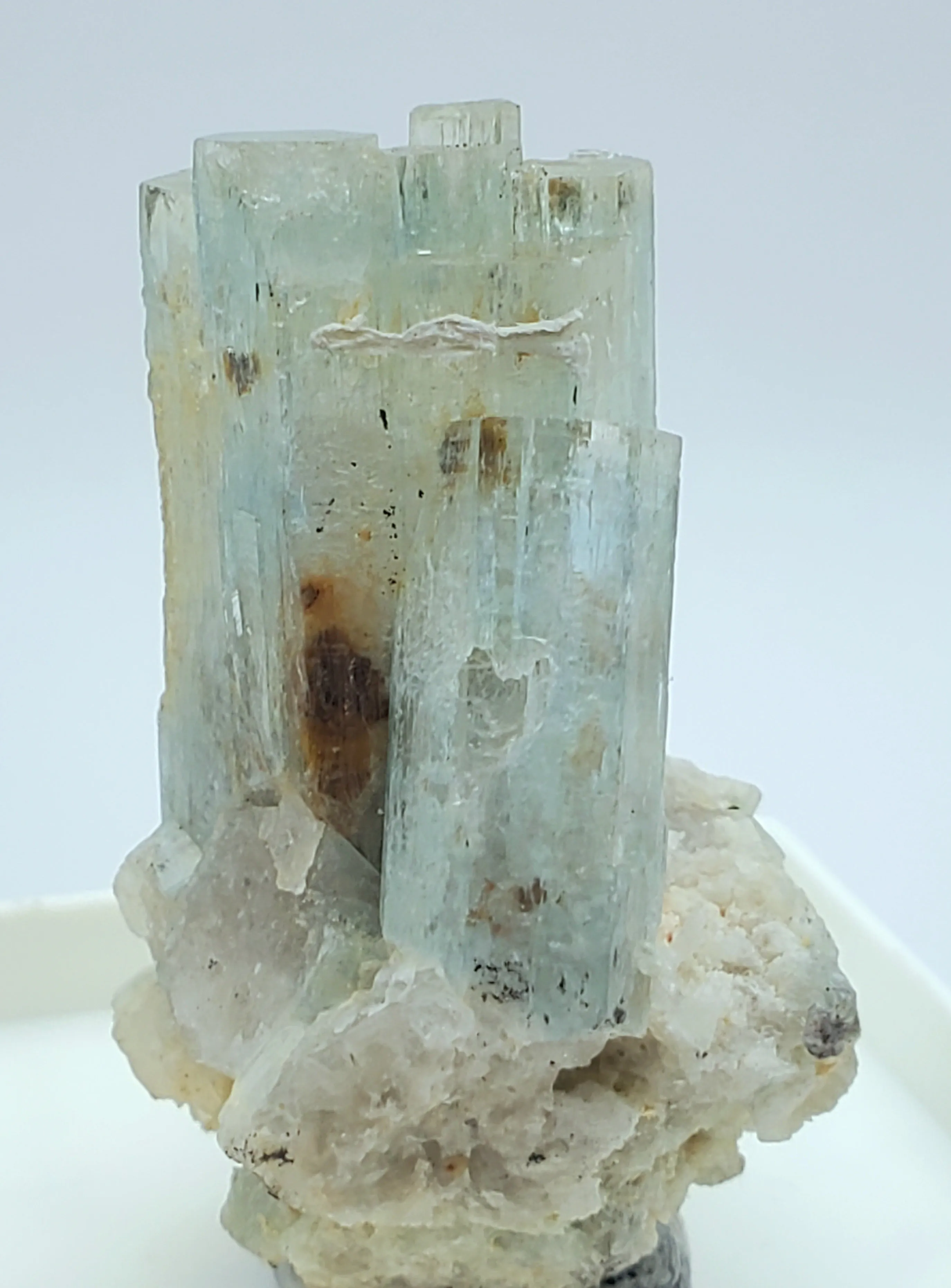 Aquamarine Crystal Cluster Mineral Specimen - Namibia