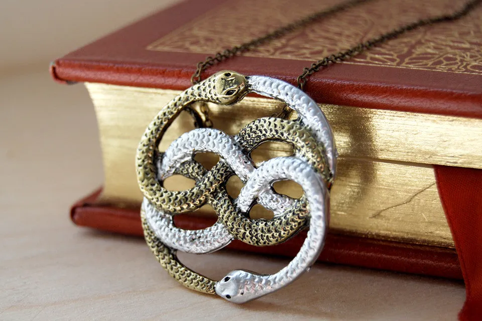 Auryn Necklace | Neverending Story Necklace | 80's Fantasy Pendant