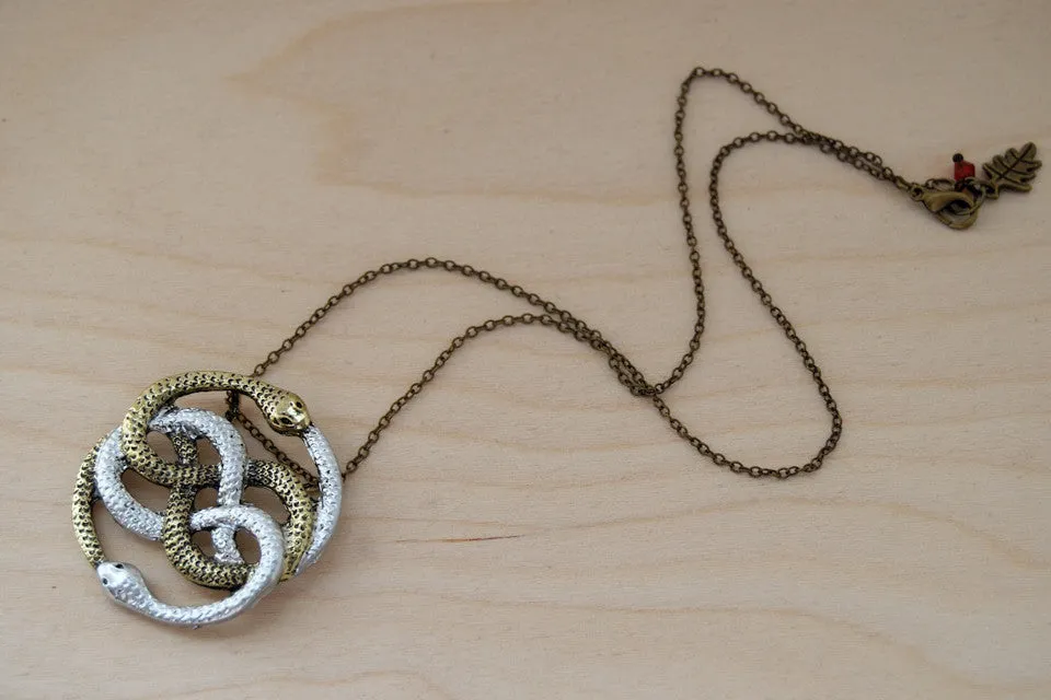 Auryn Necklace | Neverending Story Necklace | 80's Fantasy Pendant