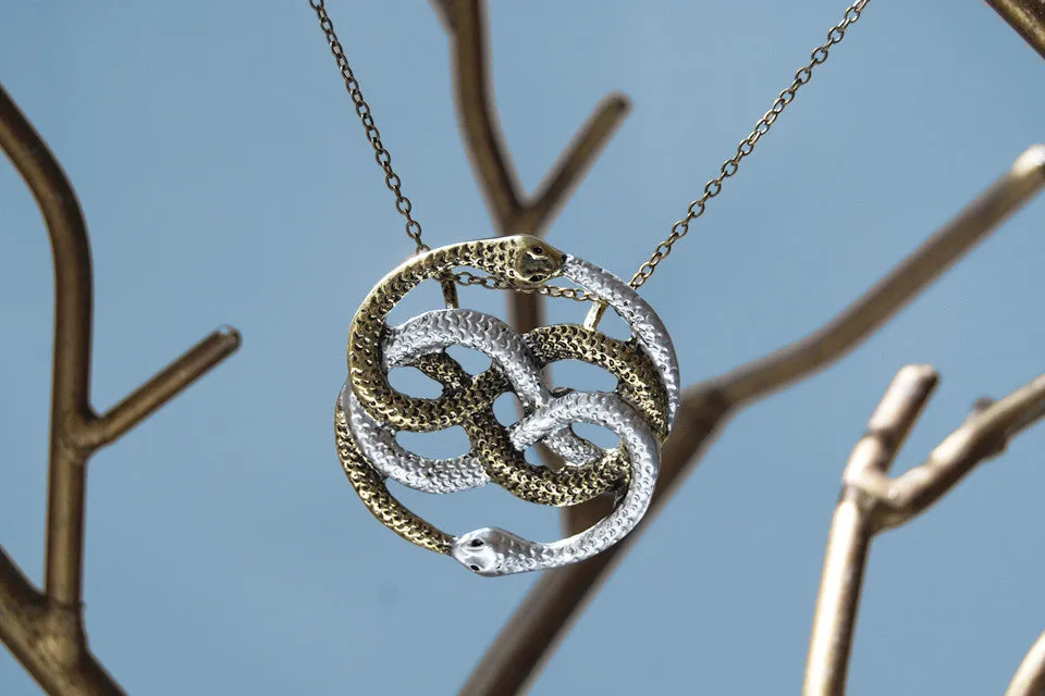 Auryn Necklace | Neverending Story Necklace | 80's Fantasy Pendant