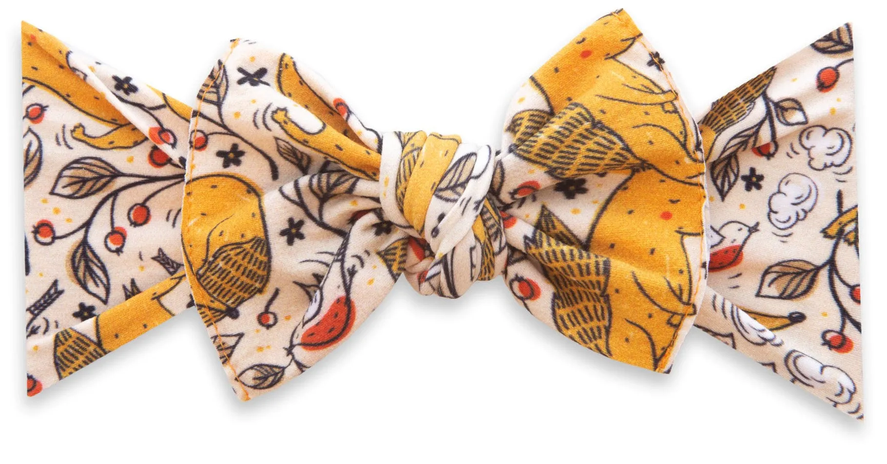 Baby Bling Foxy Printed Knot Headband