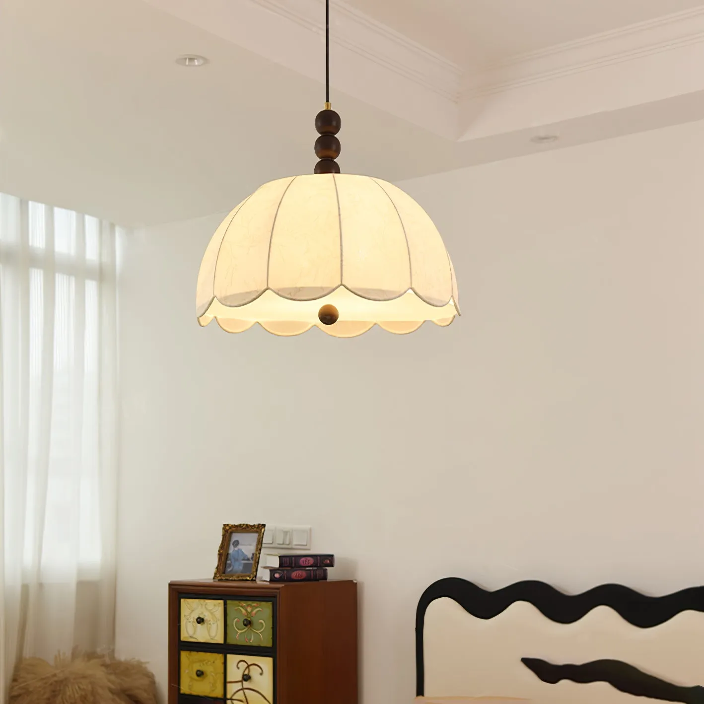 Blossom Fabric Pendant Light