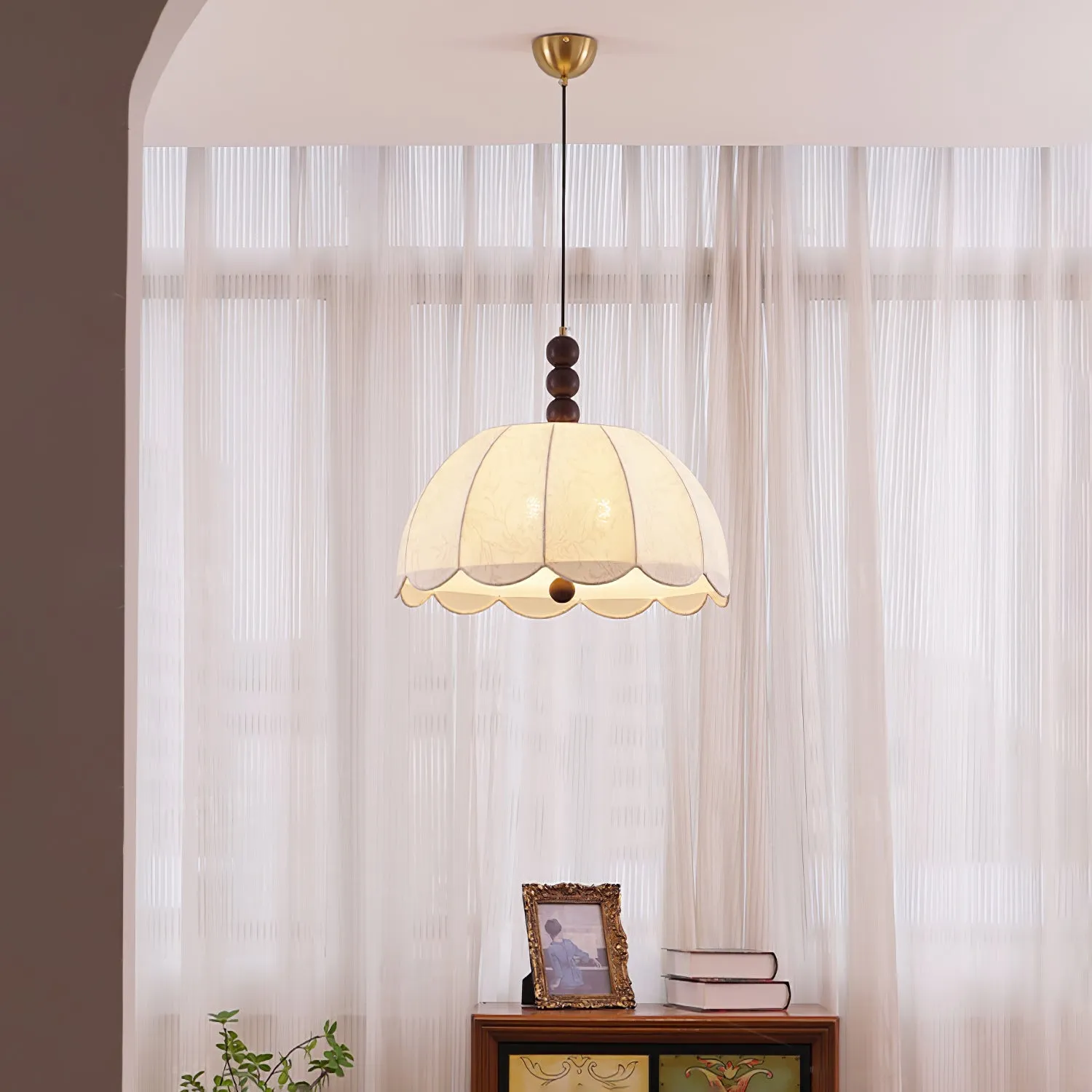 Blossom Fabric Pendant Light