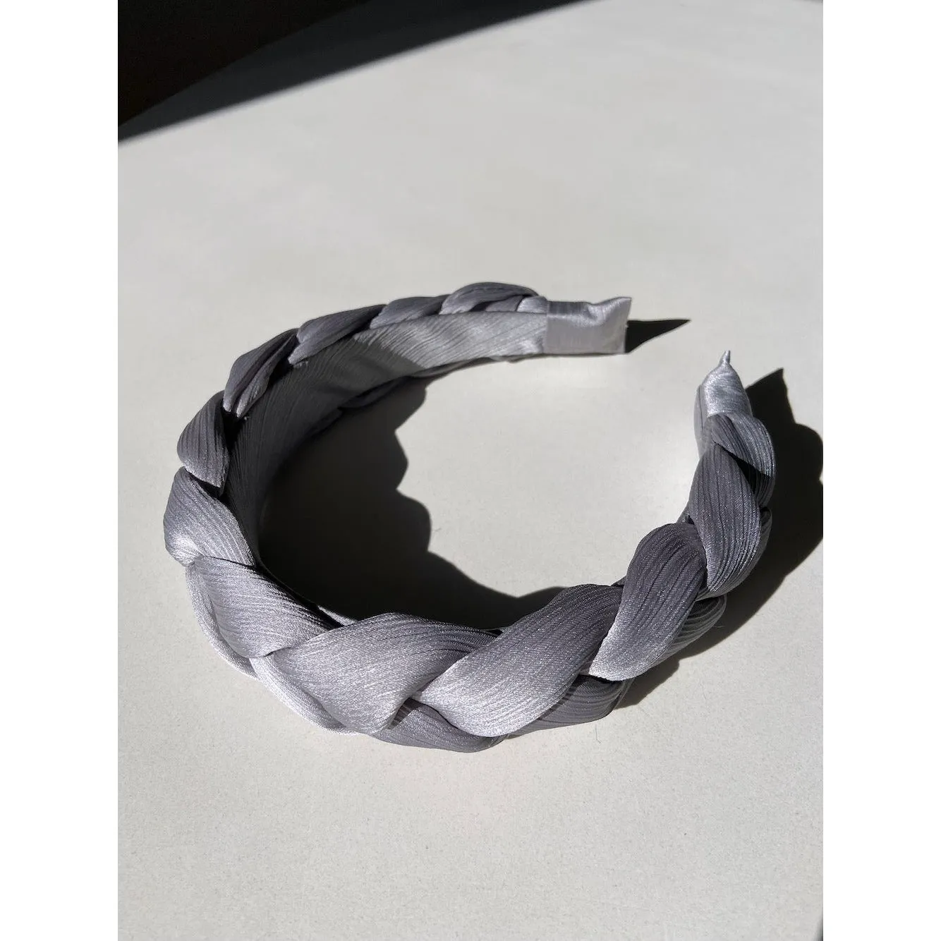 Braided Satin Headband