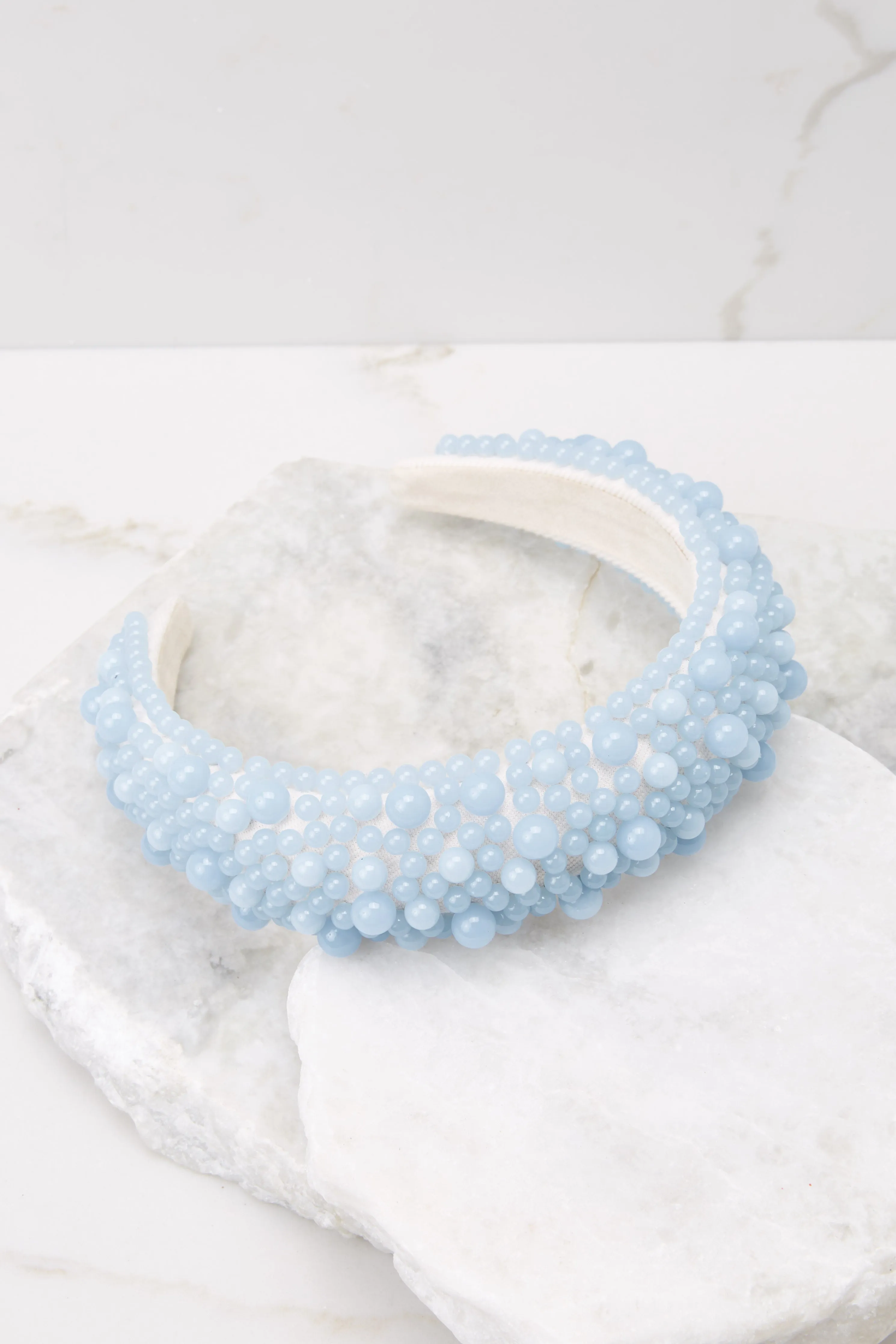 Bubbles Baby Blue Headband