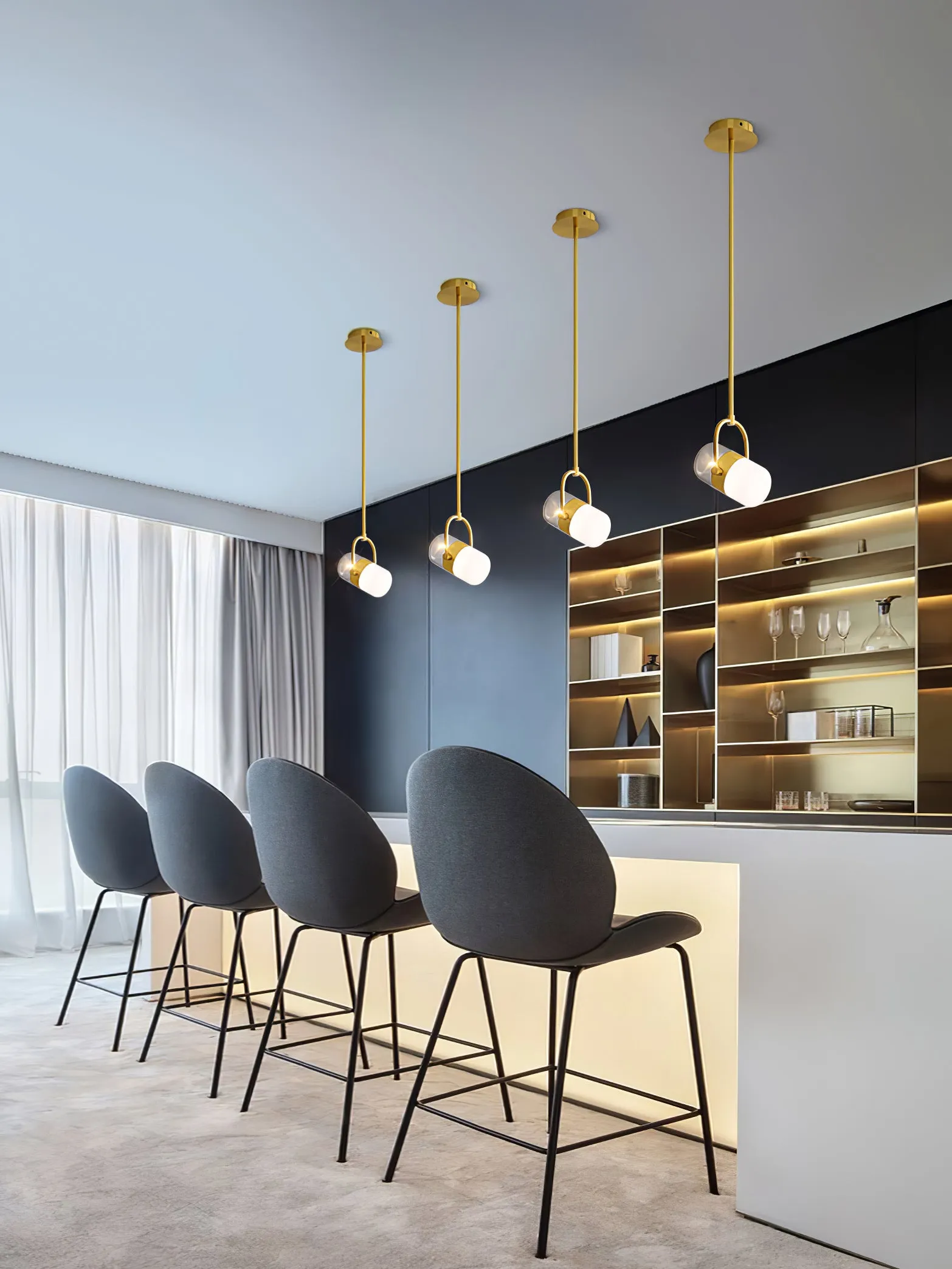 Capsule Rotating Pendant Lamp