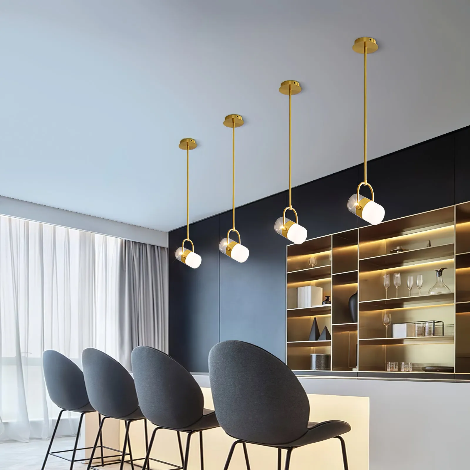 Capsule Rotating Pendant Lamp