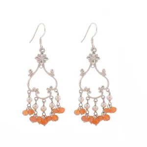 Carnelian Drops Earrings