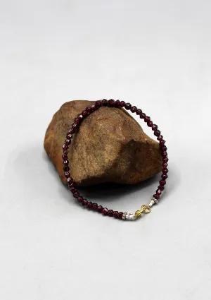 Charming Garnet Women's Bracelet