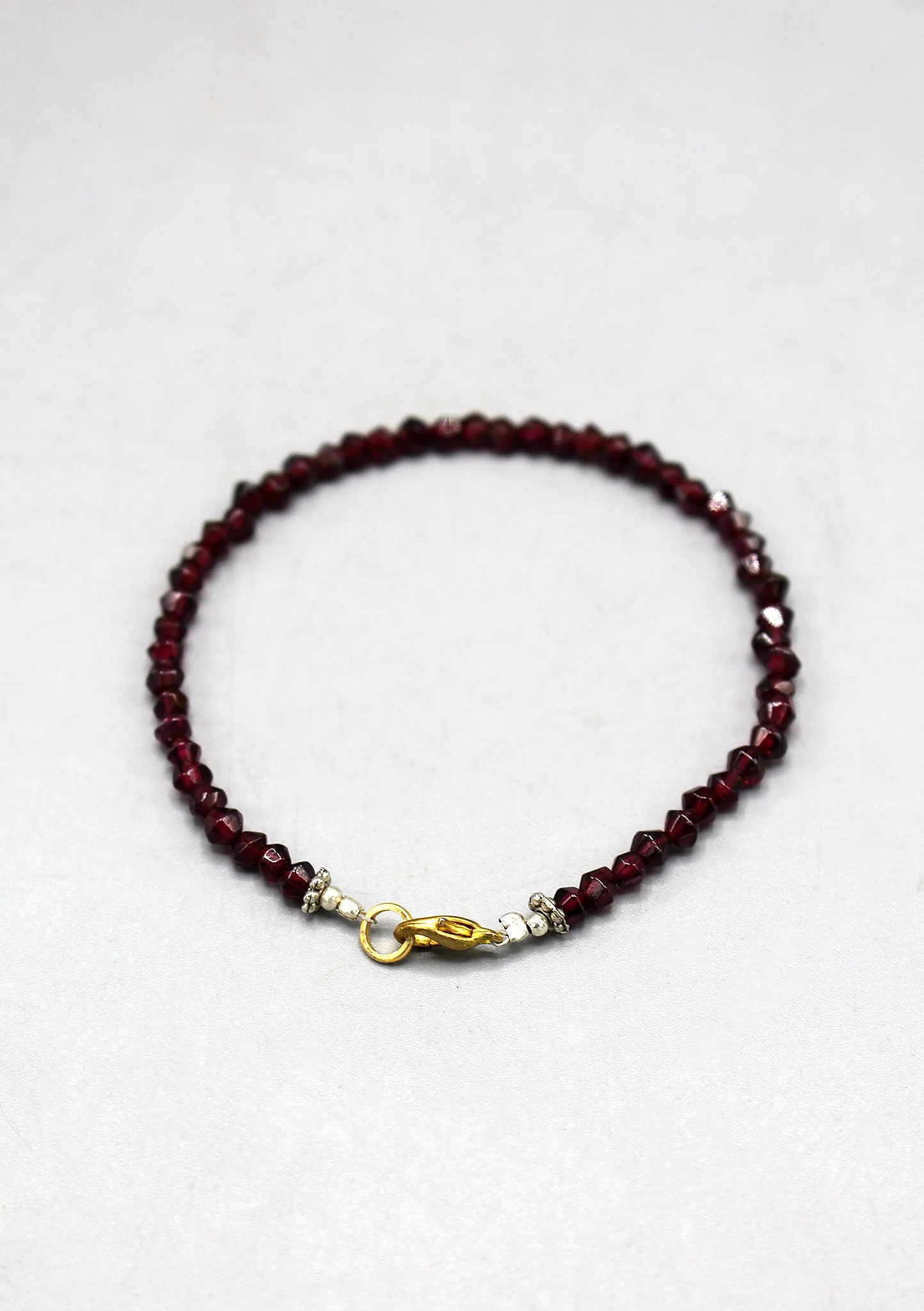 Charming Garnet Women's Bracelet