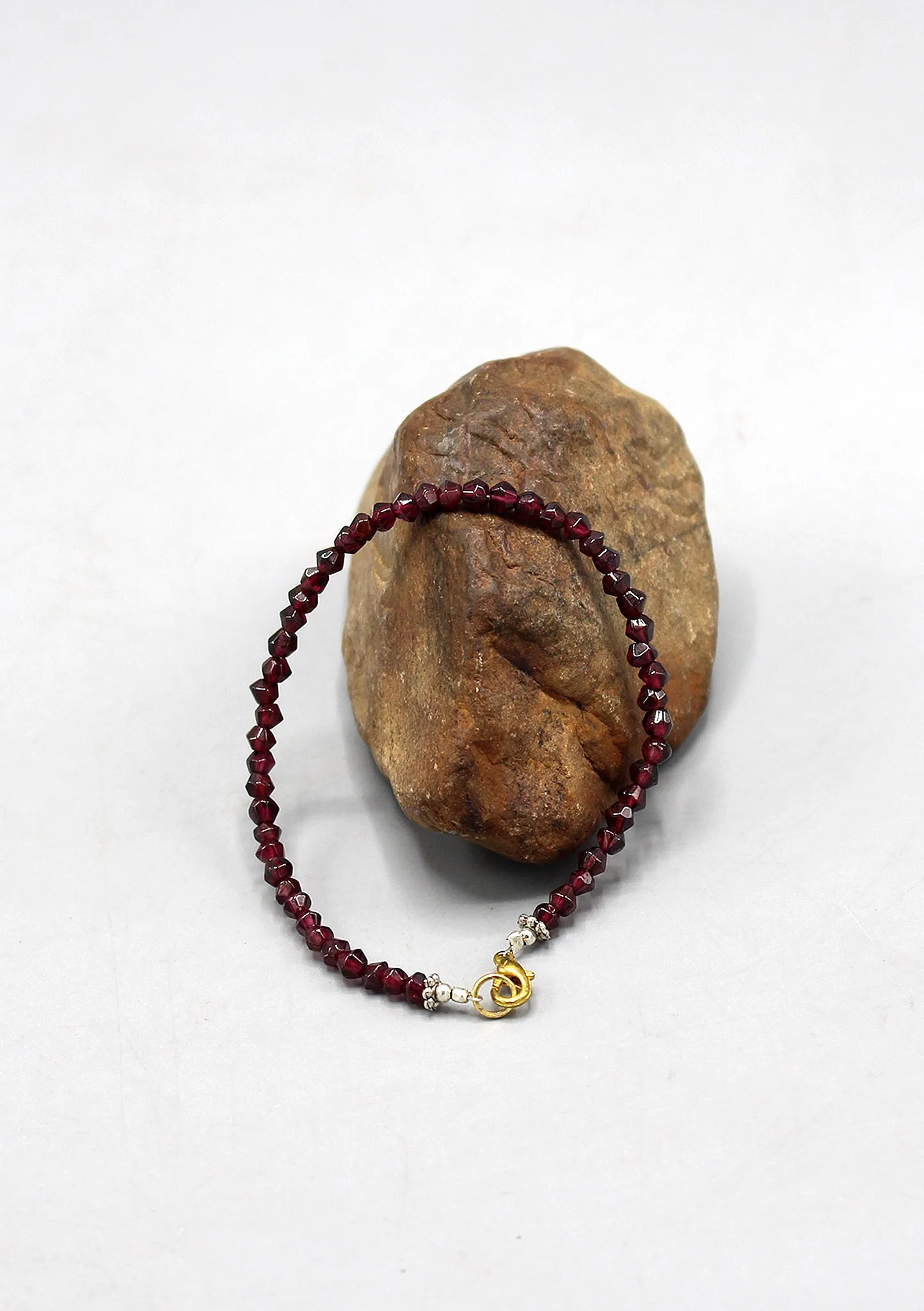 Charming Garnet Women's Bracelet