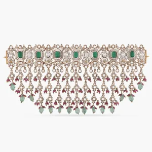 Cora Nakshatra CZ Choker Set