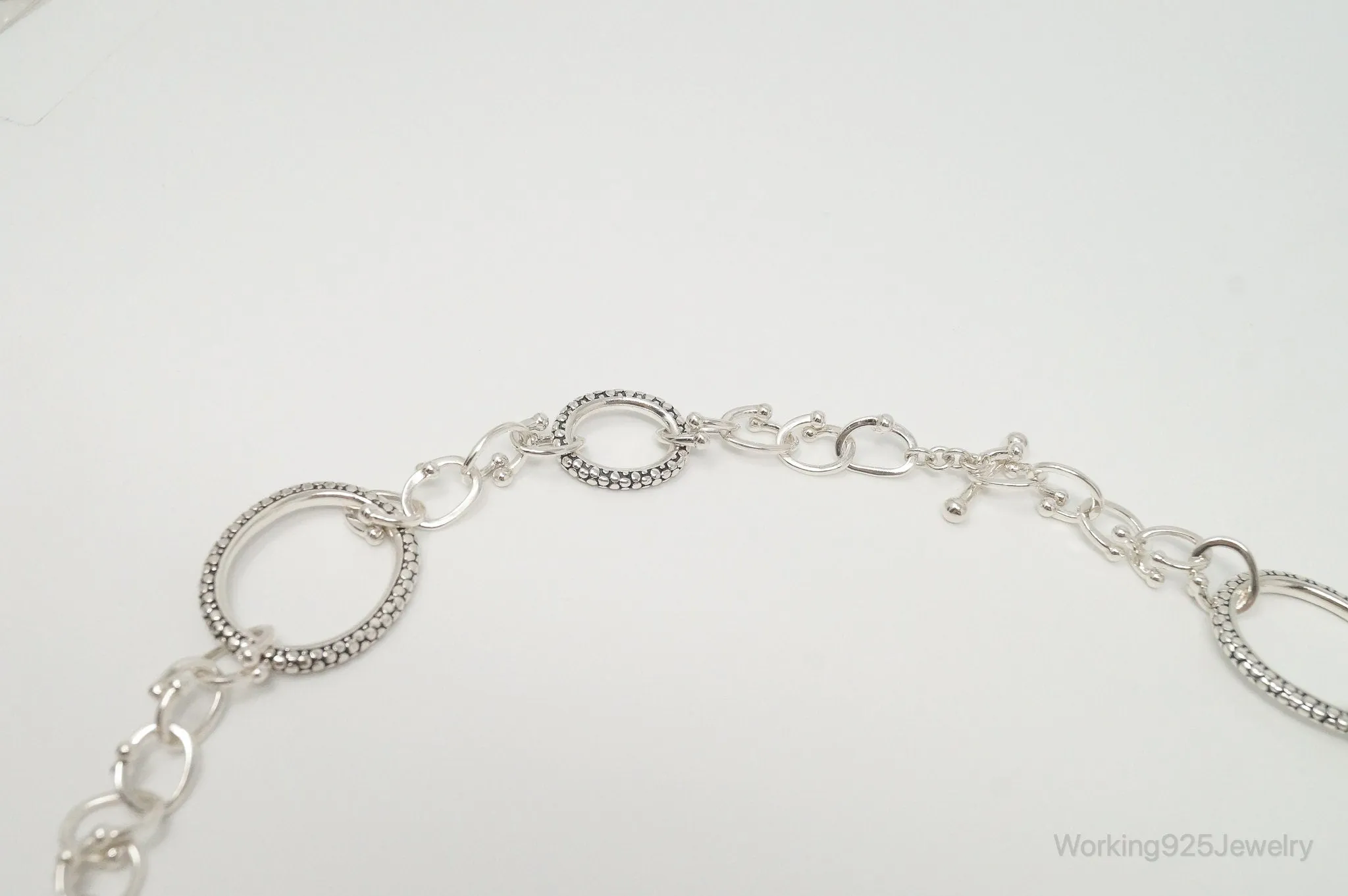 Designer Michael Dawkins Link Sterling Silver Necklace