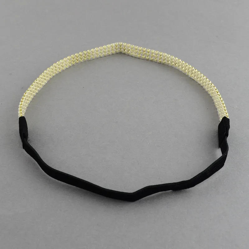 Diamante Headband with Elastic