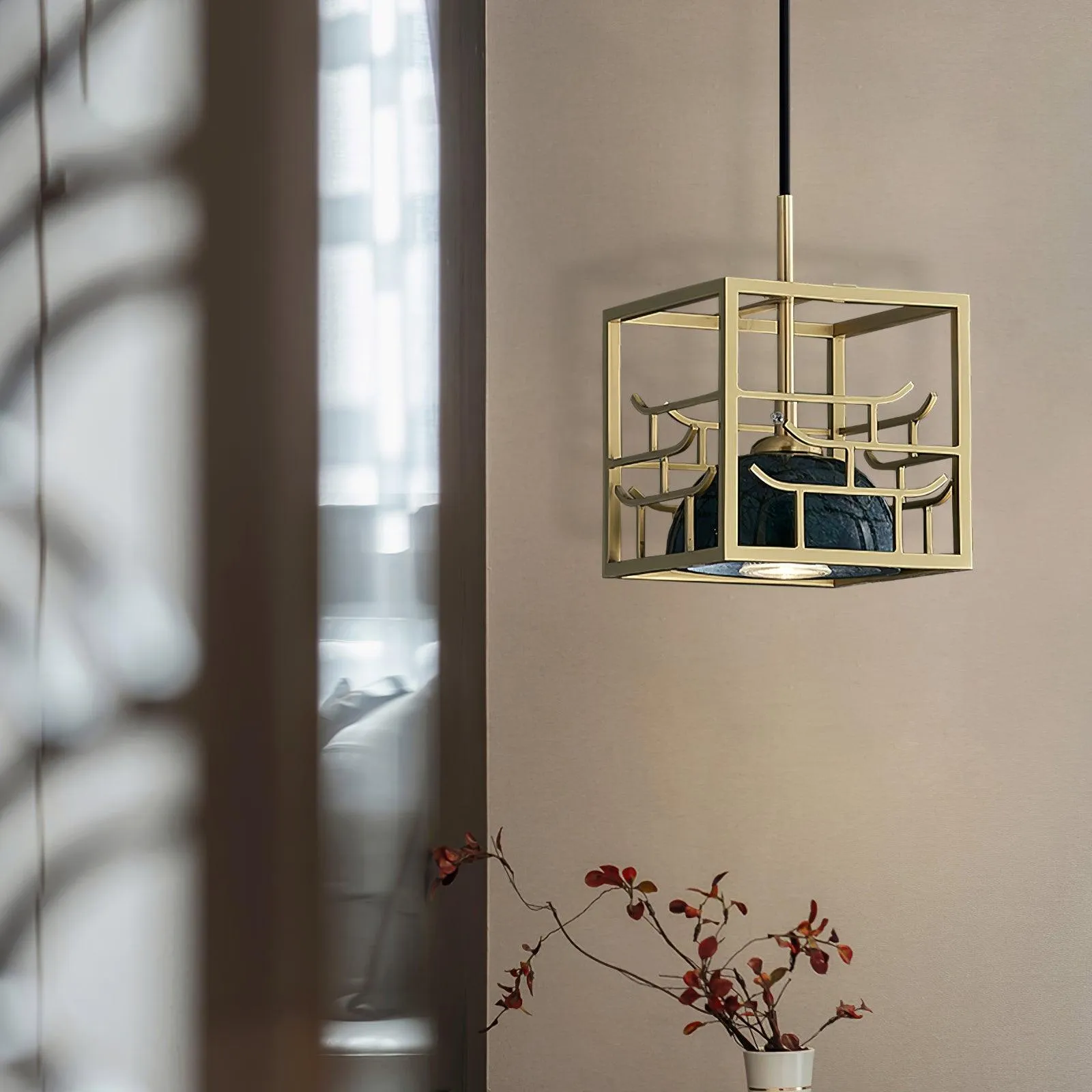 Lantern Square Pendant Lamp