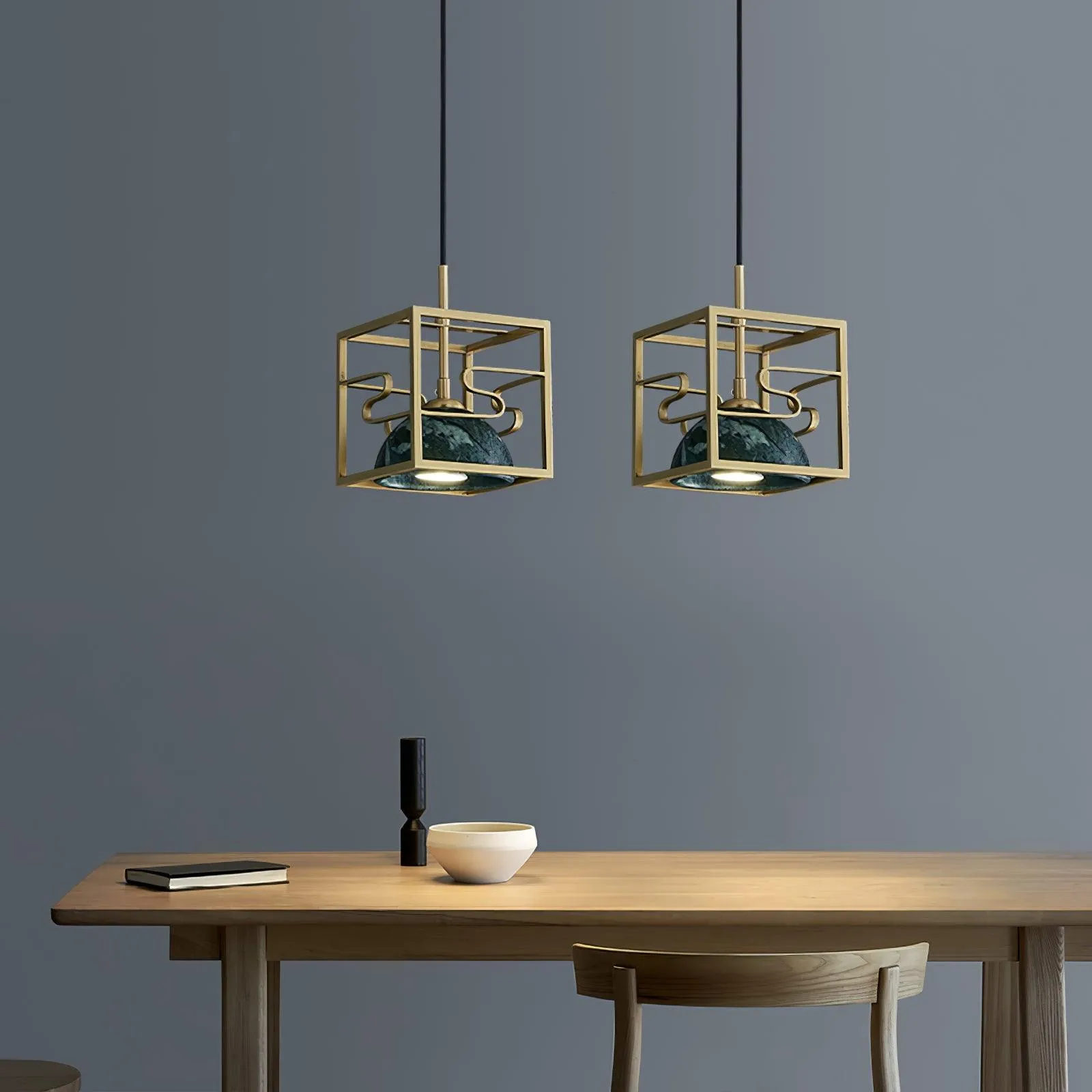 Lantern Square Pendant Lamp