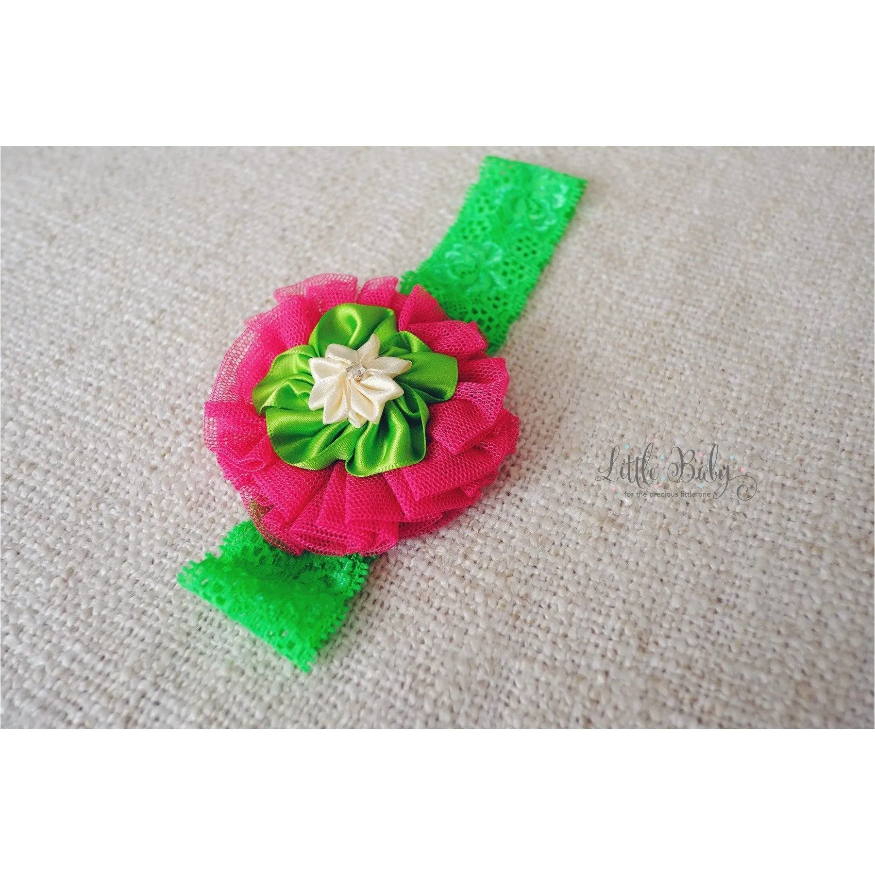 Little Em's Headband A1 - Green