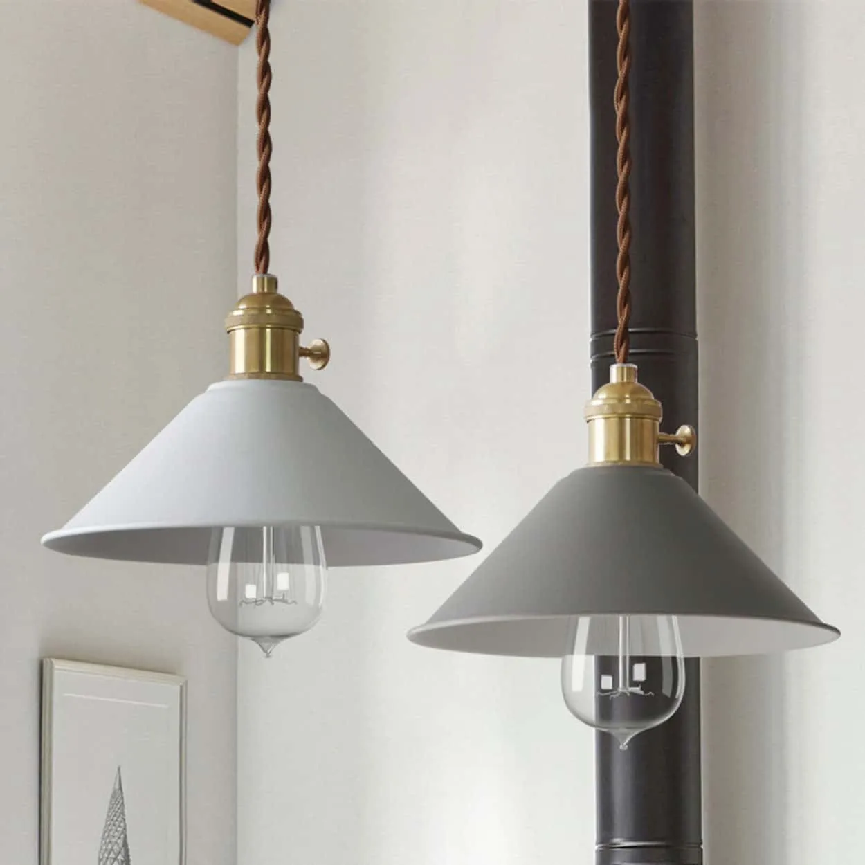 Maarosi Pastel Shades Scandi Pendant Lamp