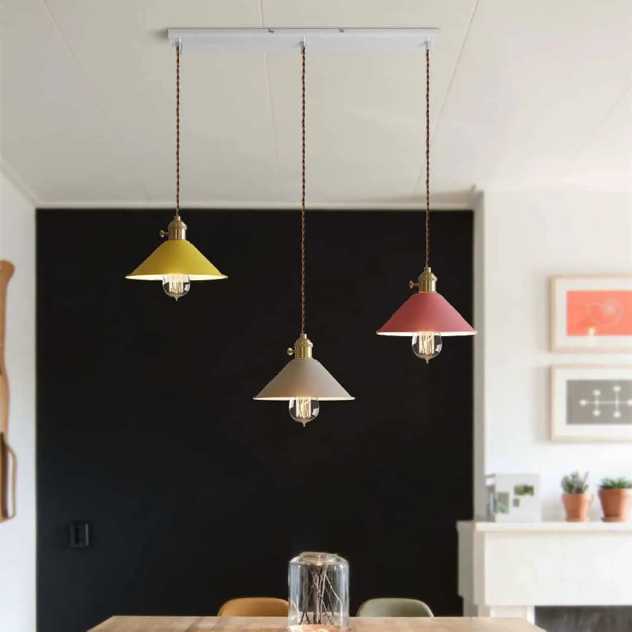 Maarosi Pastel Shades Scandi Pendant Lamp