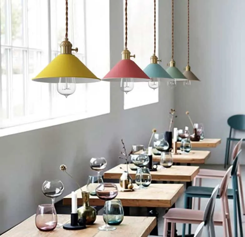 Maarosi Pastel Shades Scandi Pendant Lamp