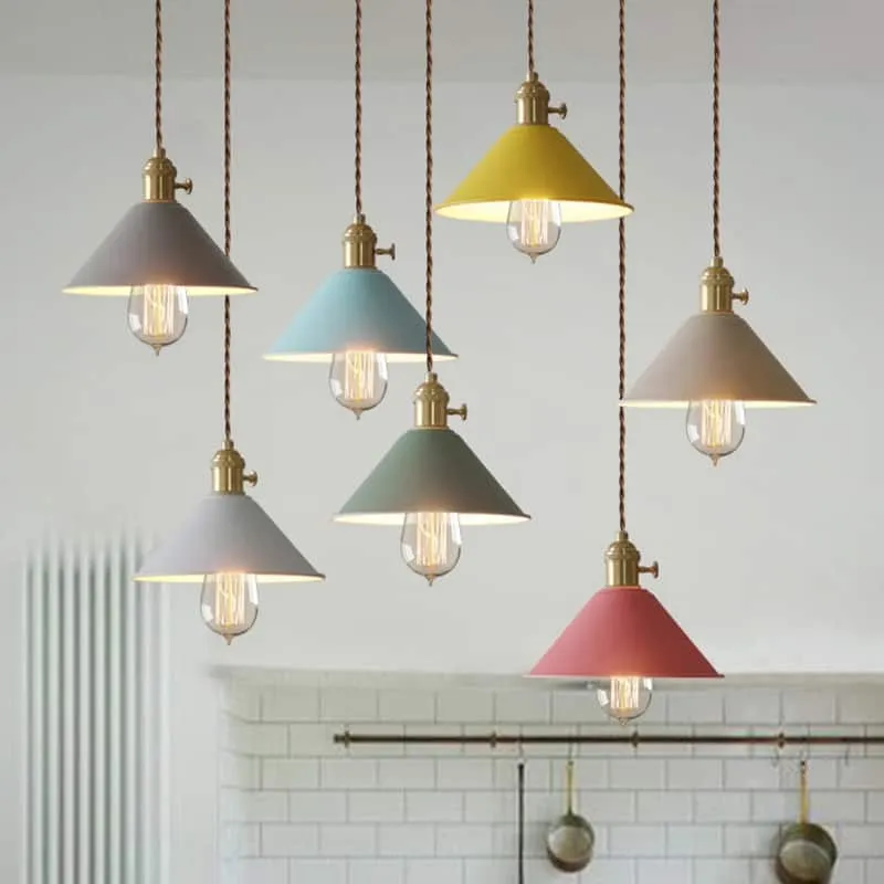 Maarosi Pastel Shades Scandi Pendant Lamp