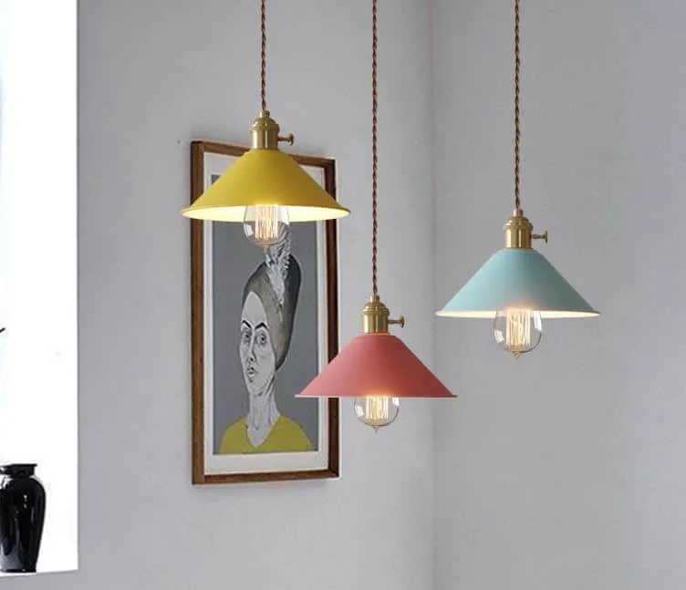 Maarosi Pastel Shades Scandi Pendant Lamp