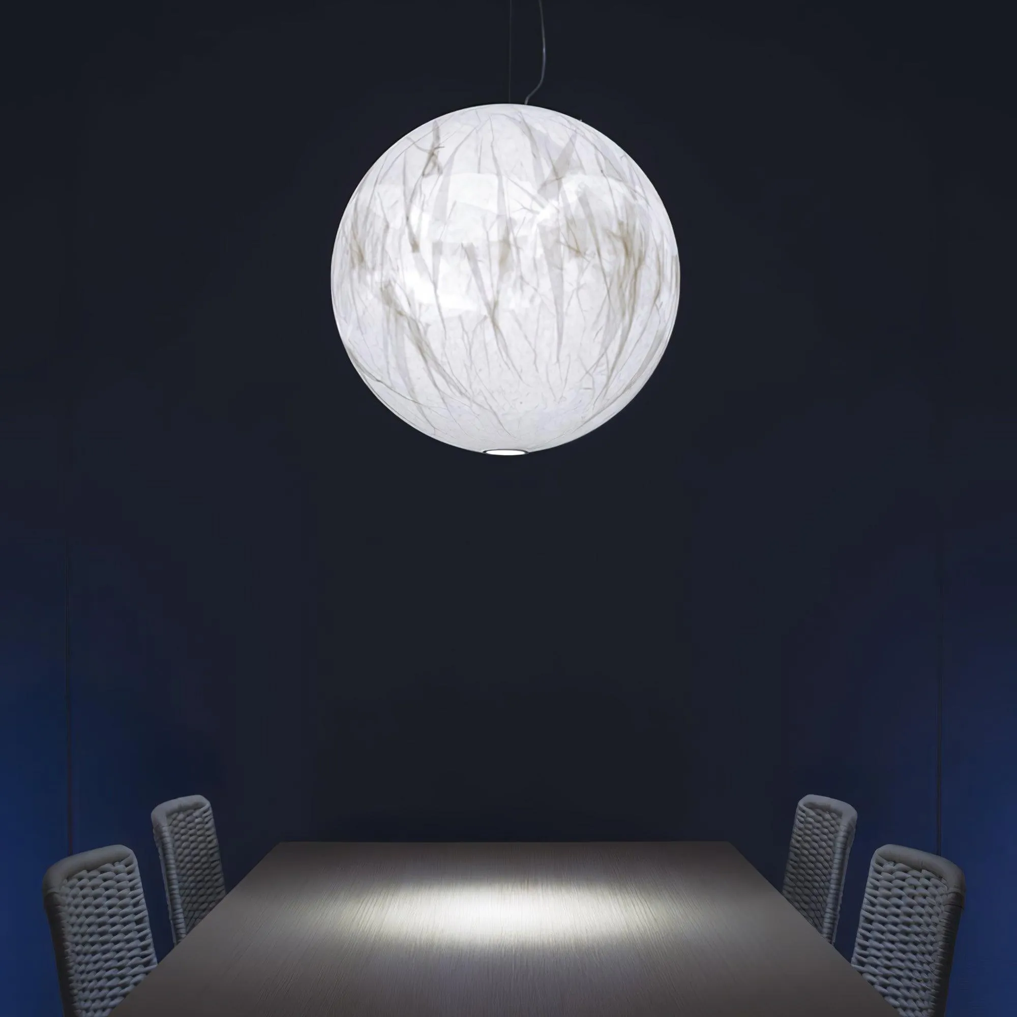 Moon Silk Pendant Lamp