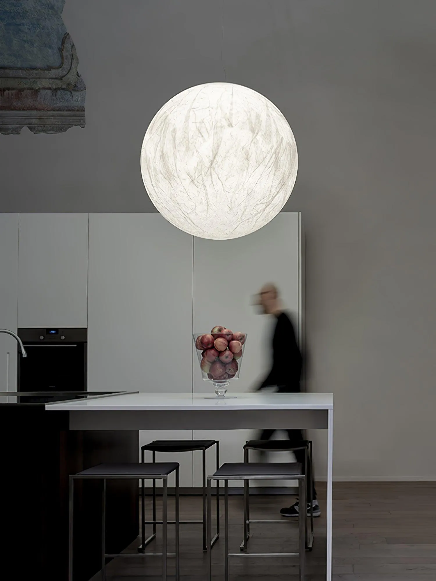 Moon Silk Pendant Lamp