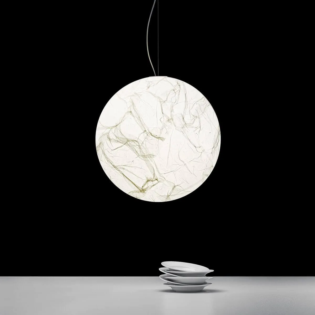 Moon Silk Pendant Lamp