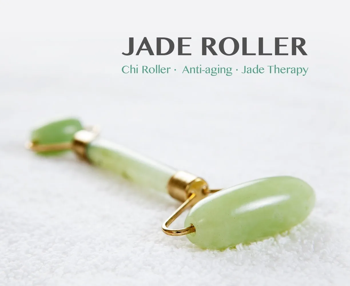 Natural Jade Massage Roller