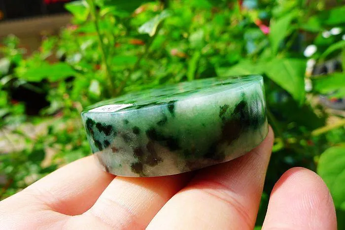 Natural Jade Rough Jadeite Raw (112g,5.25X1.5cm)