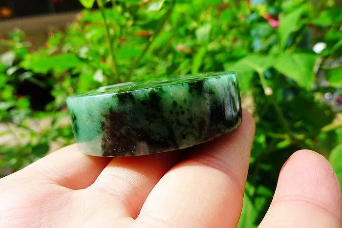 Natural Jade Rough Jadeite Raw (112g,5.25X1.5cm)