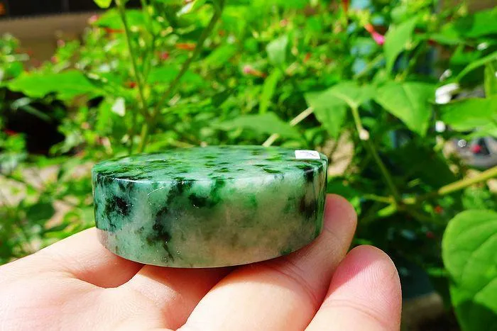 Natural Jade Rough Jadeite Raw (112g,5.25X1.5cm)