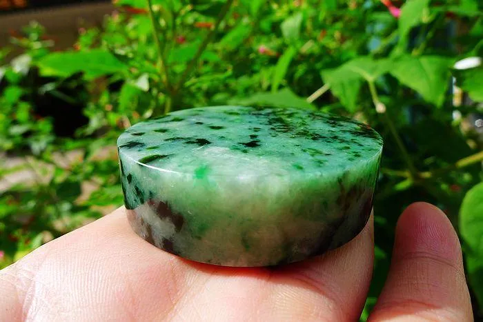 Natural Jade Rough Jadeite Raw (112g,5.25X1.5cm)