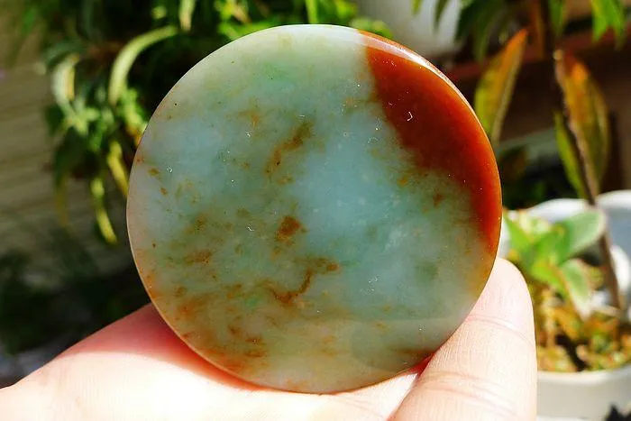 Natural Jade Rough Jadeite Raw (116g,5.2X1.6cm)