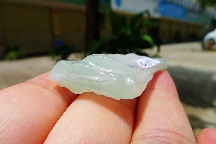 Natural Jade Rough Jadeite Raw (12g,4.3X2.3X0.9cm)