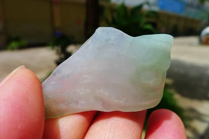 Natural Jade Rough Jadeite Raw (12g,4.3X2.3X0.9cm)