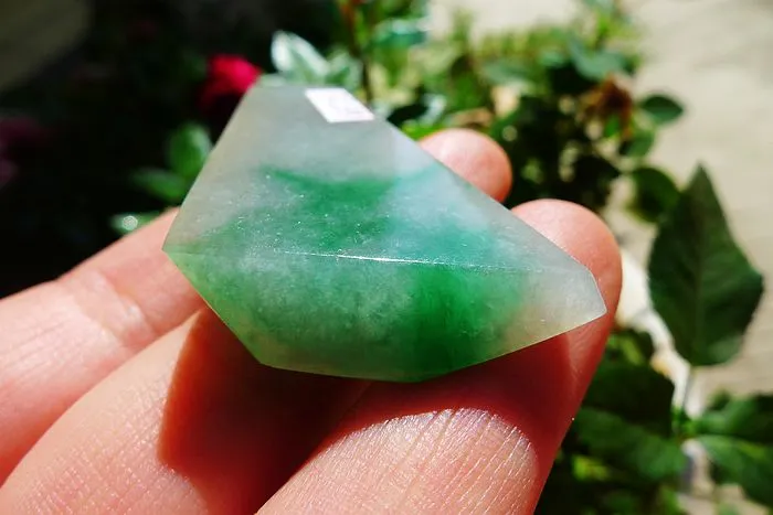 Natural Jade Rough Jadeite Raw (19g,4.7X2.7X0.85cm)