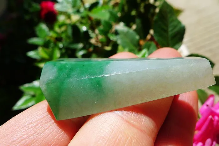 Natural Jade Rough Jadeite Raw (19g,4.7X2.7X0.85cm)