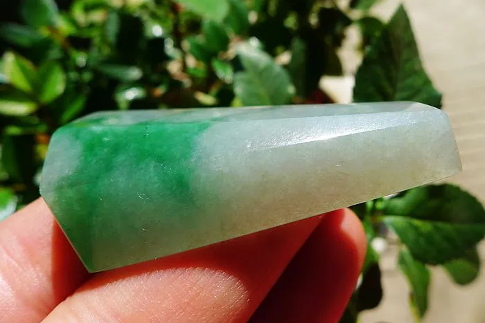 Natural Jade Rough Jadeite Raw (19g,4.7X2.7X0.85cm)