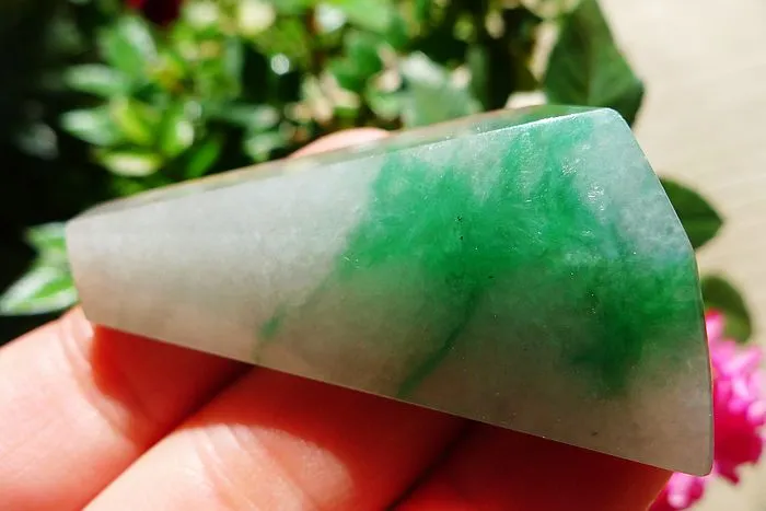 Natural Jade Rough Jadeite Raw (19g,4.7X2.7X0.85cm)