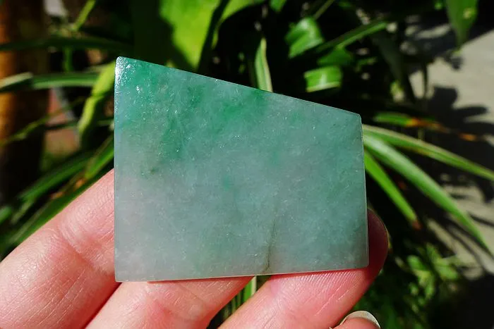 Natural Jade Rough Jadeite Raw (20g,4.2X3.5X0.5cm)