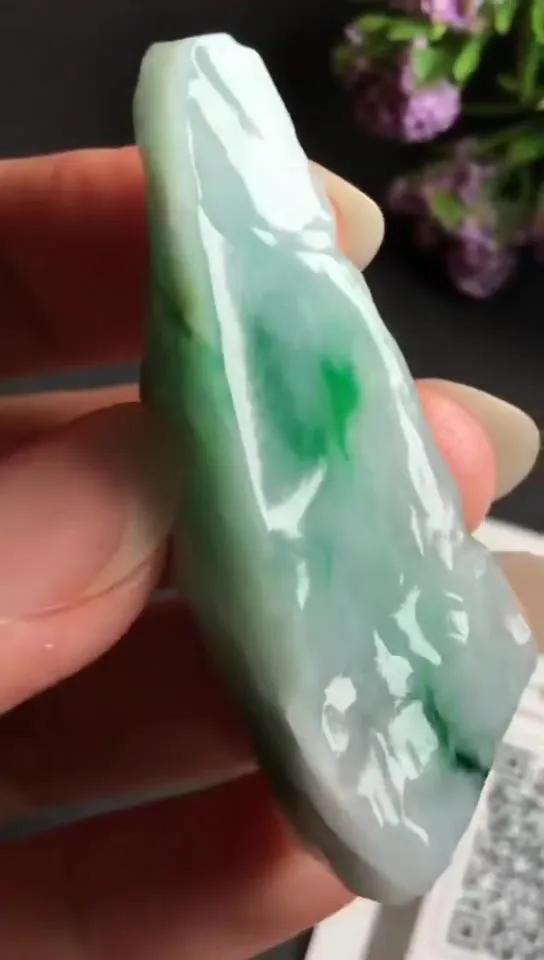 Natural Jade Rough Jadeite Raw (28g,5.1x1.8x1.6cm)-S3180