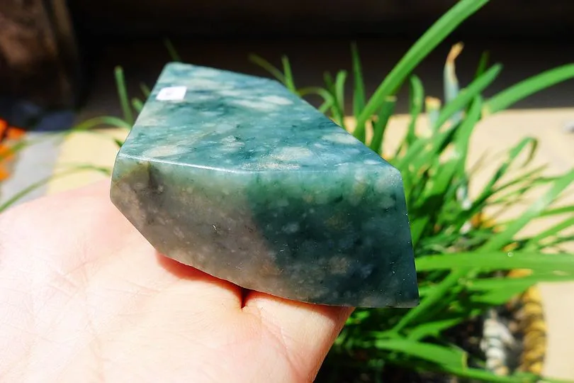 Natural Jade Rough Jadeite Raw (291g,9.4X4.8X2.5cm)