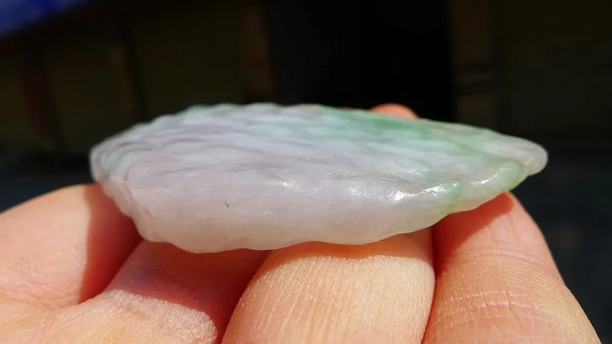 Natural Jade Rough Jadeite Raw (29g,6.3X3.1X0.9cm)