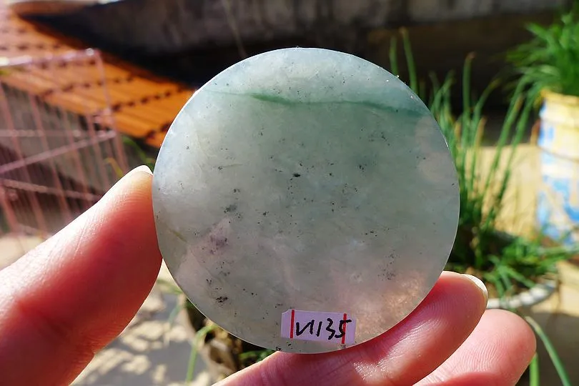 Natural Jade Rough Jadeite Raw (39g,5X5X0.6cm)