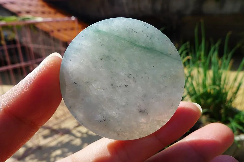 Natural Jade Rough Jadeite Raw (39g,5X5X0.6cm)